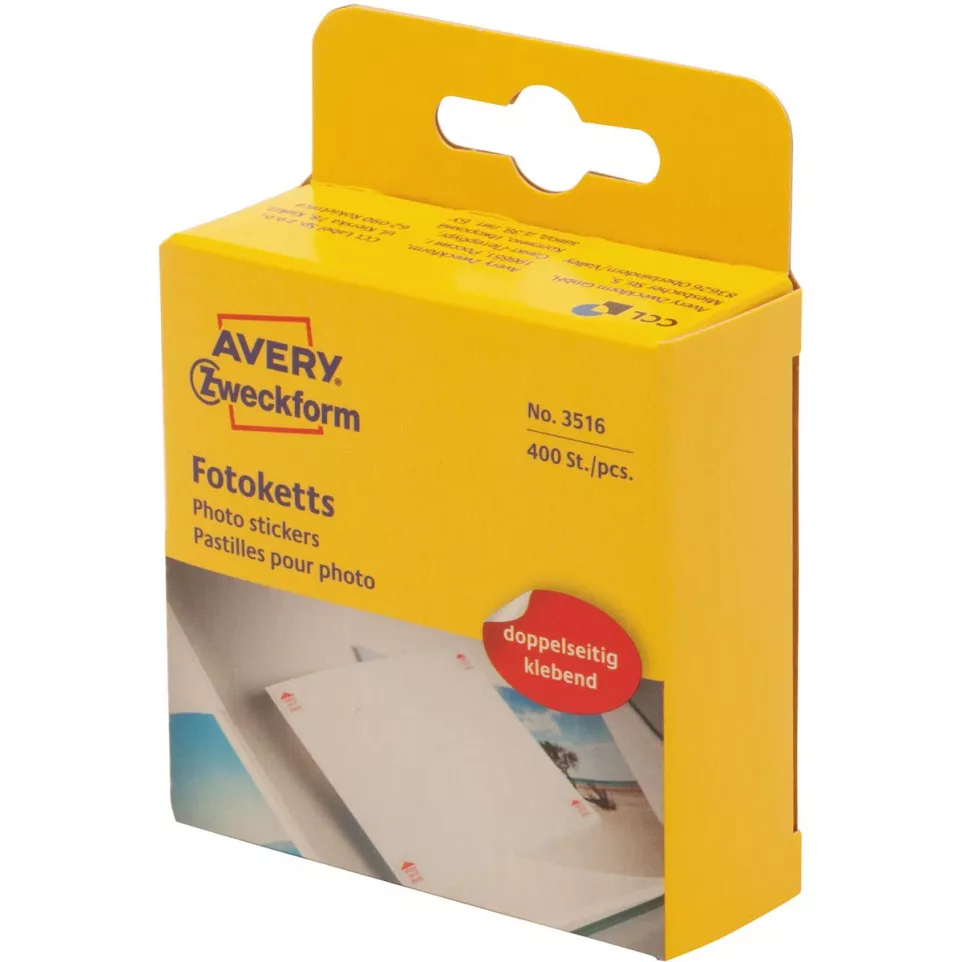 Avery pastilles adhésives pour photos