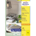 Avery étiquettes universelles colorées ft 105 x 148 mm (l x h), 400 pièces, jaune