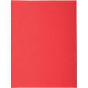 Exacompta chemise de classement Super 180, pour ft A4, paquet de 100 pièces, rouge