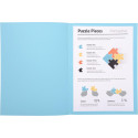 Exacompta chemise de classement Super 180, pour ft A4, paquet de 100 pièces, bleu clair