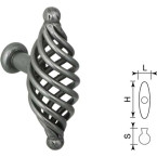 Oval Twisted Iron Furniture...