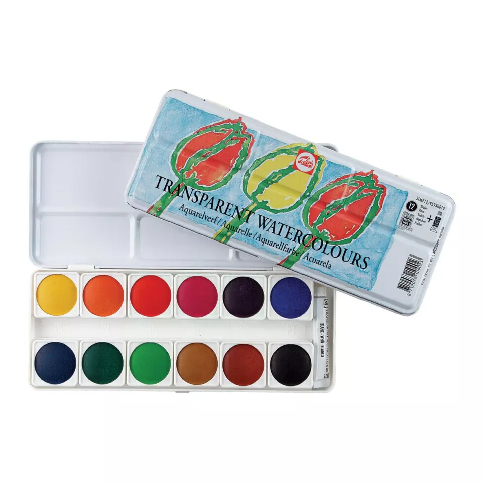 Royal Talens Watercolour Set of 12 Pans