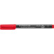Staedtler Lumocolor 318 Permanent OHP Marker 0.6 mm Red