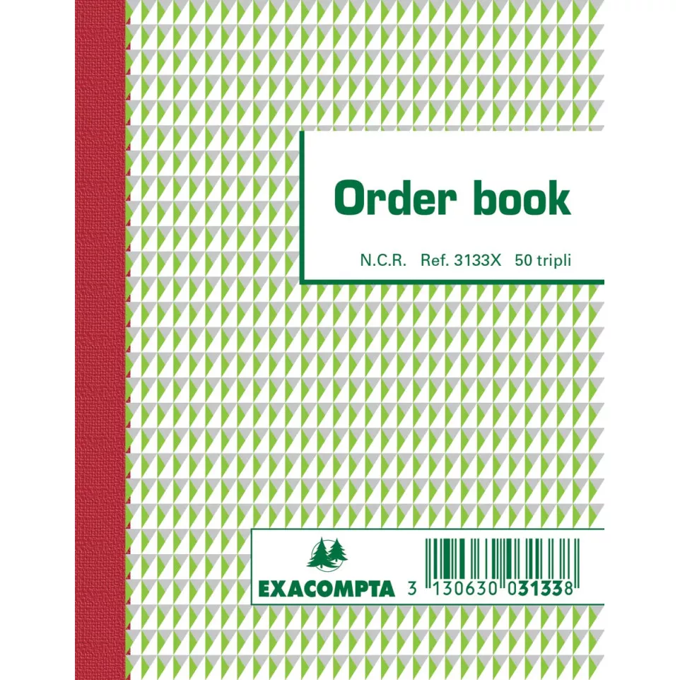 Exacompta orderbook, ft 13,5 x 10,5...