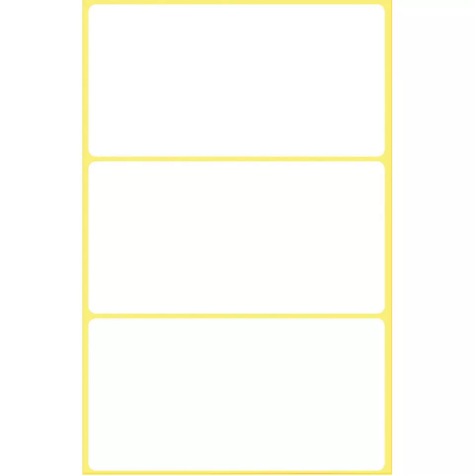 Avery Dennison White Labels 76 x 39...