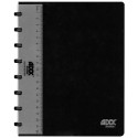 Adoc Classic cahier, ft A5, 144 pages, quadrillé 5 mm, couleurs assorties