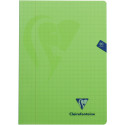 Clairefontaine Mimesys A4 Notebook 80 Pages Polypropylene Cover 10 mm Squared Assorted Colours