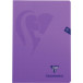 Clairefontaine schrift mimesys voor ft A4, 80 bladzijden, kaft in PP, geruit 10 mm, geassorteerde kleuren
