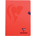 Clairefontaine Mimesys A4 Notebook, 80 Pages, Polypropylene Cover, 4 x 8 Grid, Assorted Colors