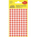 Avery Ronde etiketten diameter 8 mm, rood, 416 stuks