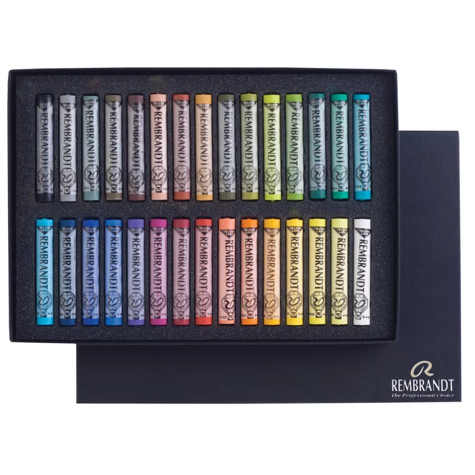 Rembrandt pastel douce, boîte de 30...