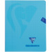 Clairefontaine schrift mimesys voor ft A5, 72 bladzijden, kaft in PP, geruit 4 x 8, geassorteerde kleuren