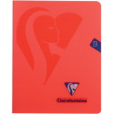 Clairefontaine Mimesys Notebook A5, 72 Pages, Polypropylene Cover, 4 x 8 Grid, Assorted Colors