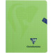 Clairefontaine schrift mimesys voor ft A5, 72 bladzijden, kaft in PP, geruit 4 x 8, geassorteerde kleuren