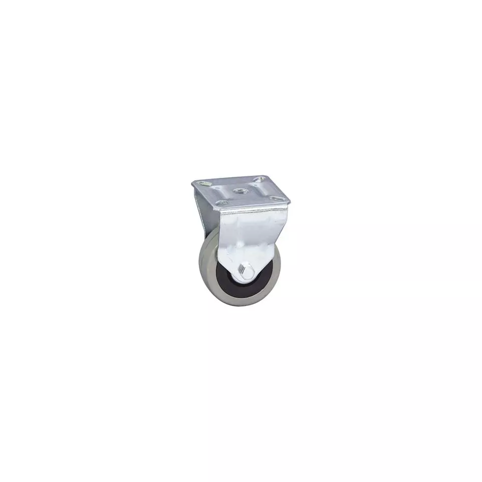 Light Duty Fixed Rubber Caster Wheel...