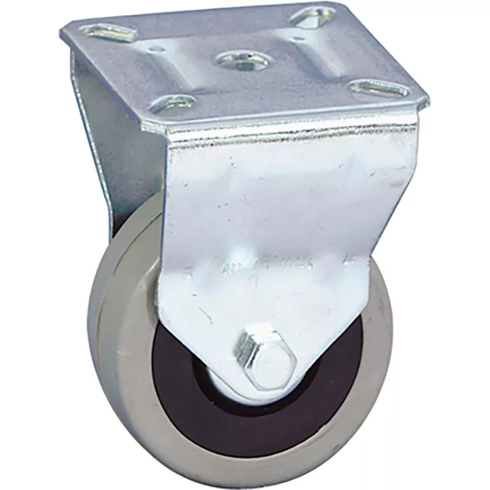 Light Duty Fixed Rubber Caster Wheel...