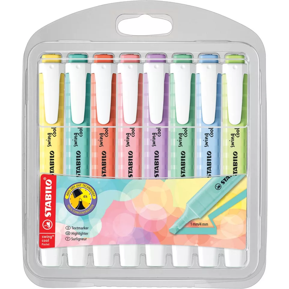STABILO swing cool Pastel Highlighter...