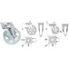 Transparent Furniture Caster SHIFT Ø50 30kg per piece