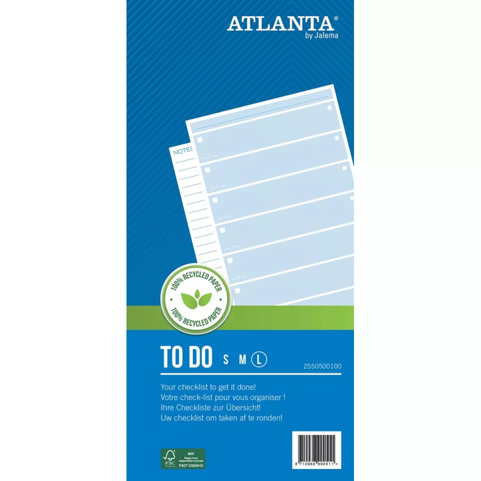 Atlanta by Jalema, To Do, ft 29,7 x...