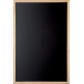 MAUL krijtbord zwart met houten frame 40 x 30cm