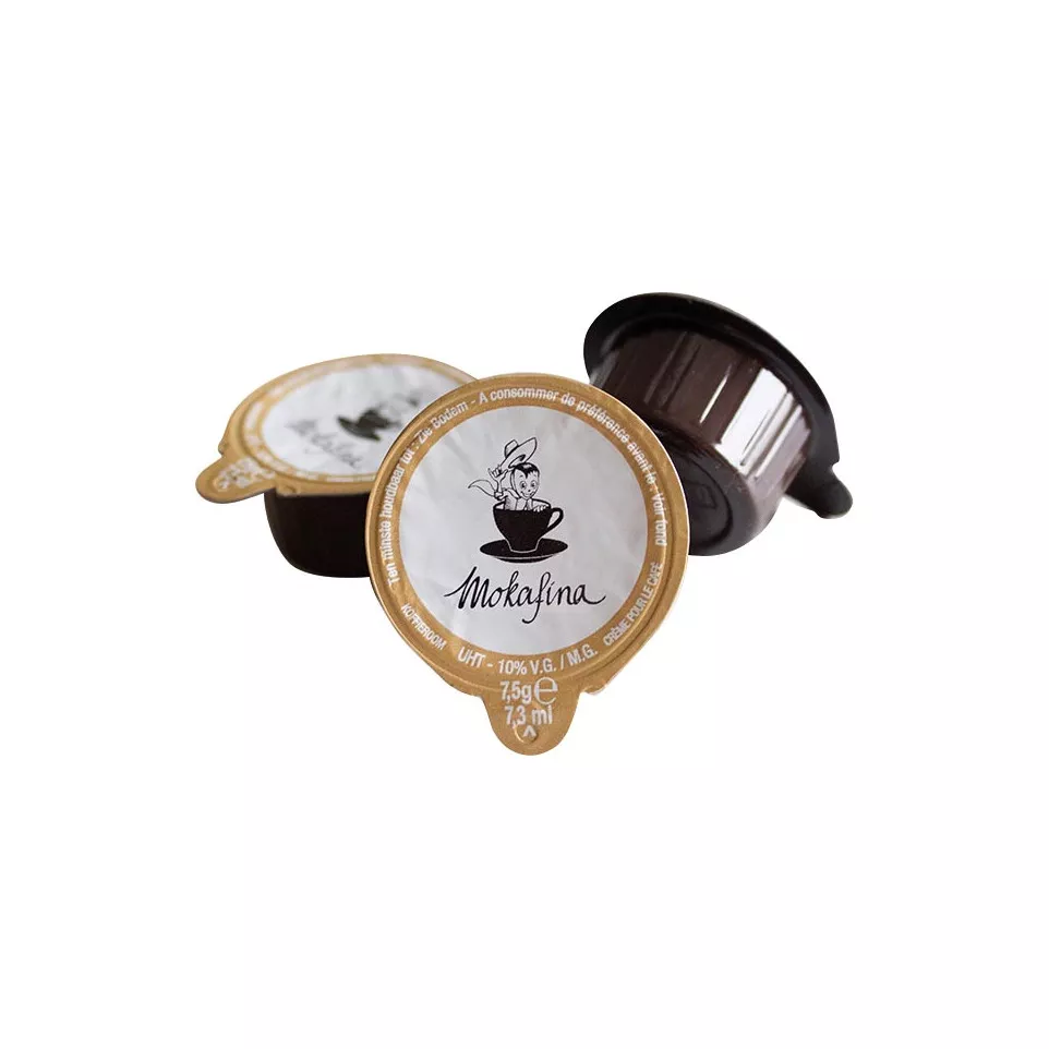 Mokafina pots de lait 7,3 ml, boîte...