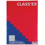 Class'ex cursusblok, commercieel geruit, blok van 100 vel