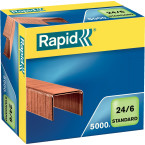 Rapid Nietjes 24/6, koper,...
