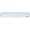Maped lat Geometric 20 cm, transparant