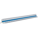 Maped driekantige schaallat groen: schaalverdeling 1:20, 1:25, 1:33,33, 1:50, 1:75, 1:100