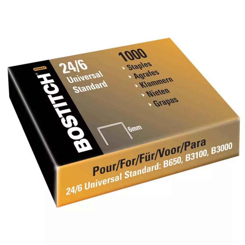 Bostitch 24-6K Copper-Coated Staples...