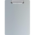 MAUL Porte-bloc Aluminium avec magnetic A4 portrait, avec pince plate