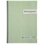 Exacompta Cash Book Receipts Pad 29.7 x 21 cm Dutch 50 x 2 Sheets Duplicate
