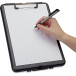 MAUL Slim Clipboard with Narrow Compartment PP A4 Portrait 34.5x24.2x3.3cm Black