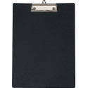 MAUL Porte-bloc PVC A4 portrait, plastifié, avec pochette transparante, noir