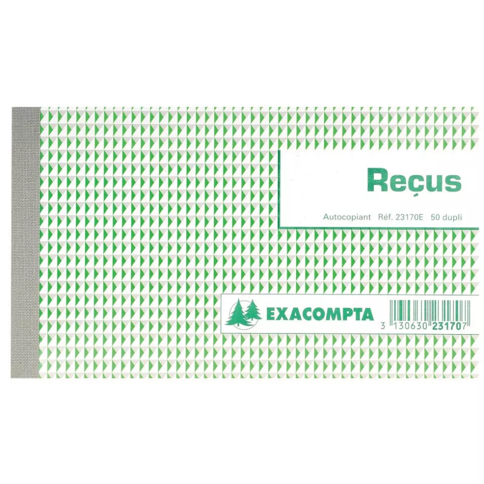 Exacompta Receipts Book 10.5 x 18 cm...