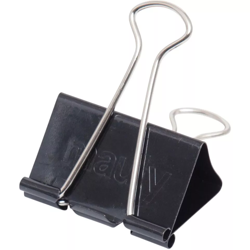 Maul clip foldback 40mm, blister de 6...