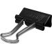 Maul clip foldback 25mm, blister de 12 pc noir