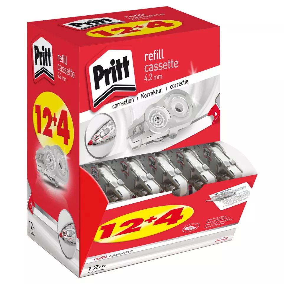 Pritt Correction Tape Roller Refill...