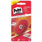 Pritt Compact Non-Permanent Glue Roller, Blister Pack
