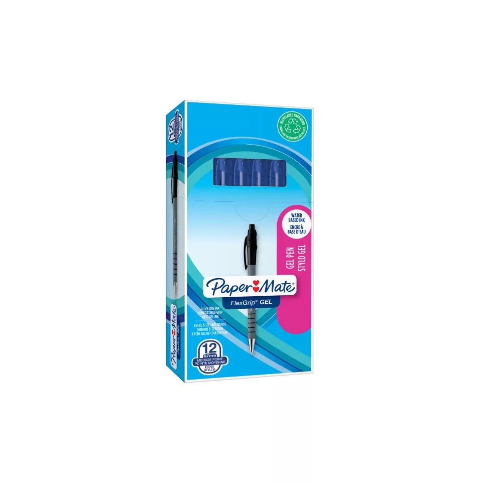 Paper Mate balpen Flexgrip Gel, doos...