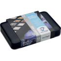 Van Gogh aquarelverf, pocketbox met 12 napjes, metallic- en interference kleuren
