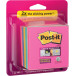 Post-it Super Sticky Notes kubus, 440 vel, ft 76 x 76 mm, geassorteerde regenboogkleuren