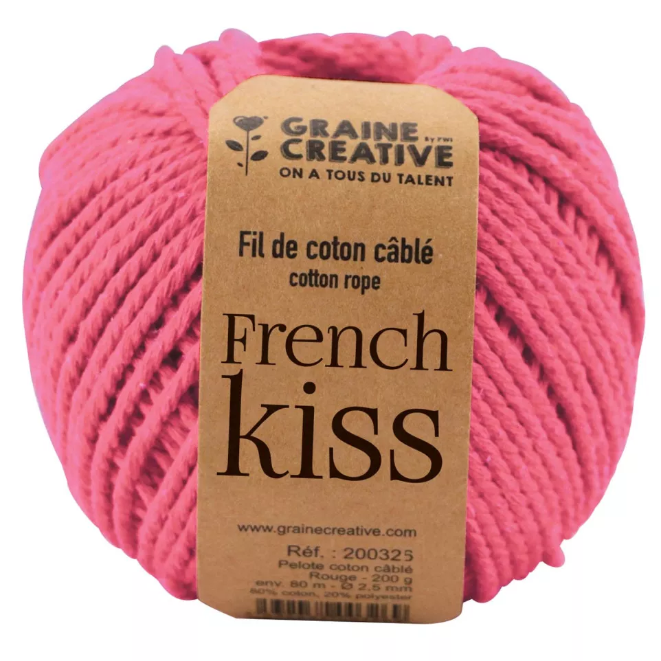 Graine Créative Corde en macramé, ft...
