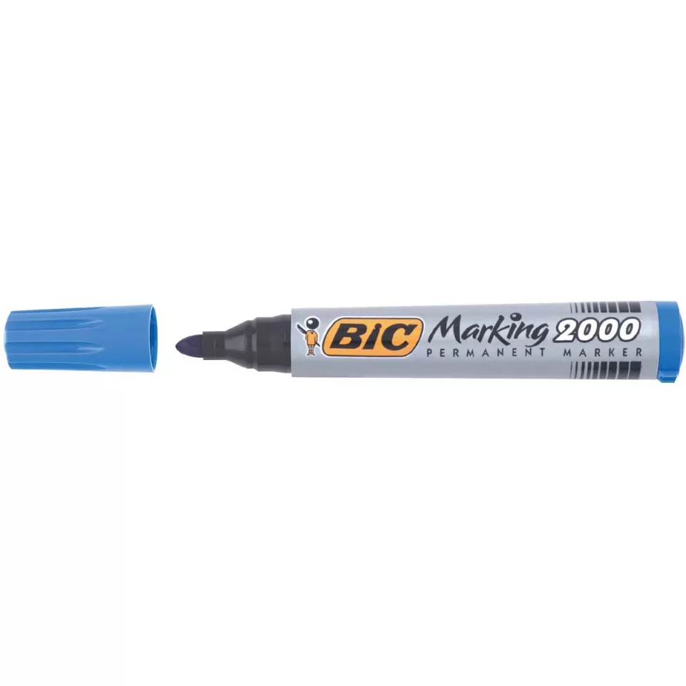 Bic permanent marker 2000-2300 blauw,...