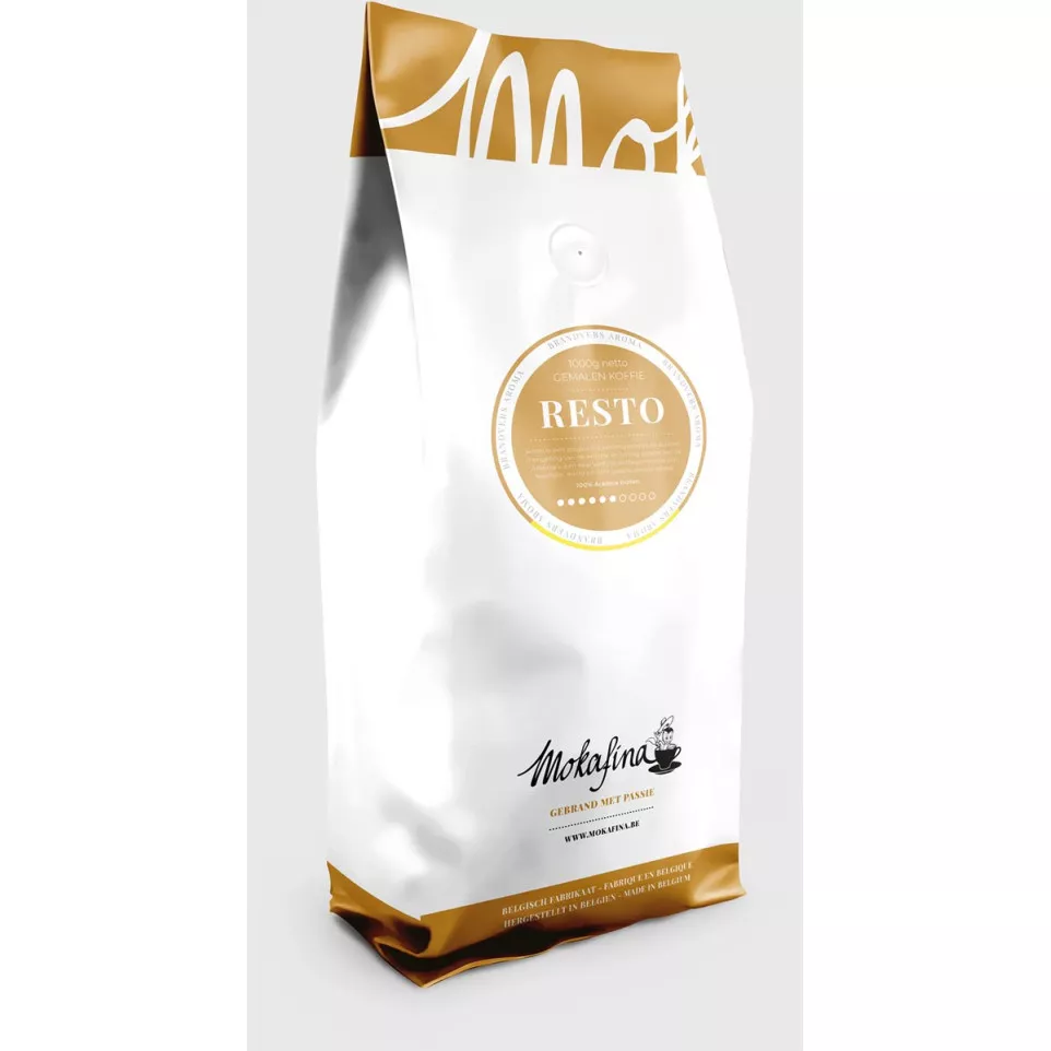 Resto de café moulu, 1 kg par paquet,...