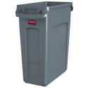Rubbermaid Slim Jim Waste Container 60L Grey