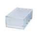 MAUL Acrylic Business Card Organizer with Lid 11.4x19x7cm Transparent