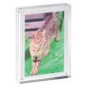 MAUL Magnetic Acrylic Photo Frame Transparent 17.8 x 12.7 x 3 cm