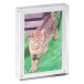 MAUL Magnetic Acrylic Photo Frame Transparent 17.8 x 12.7 x 3 cm