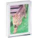 MAUL Magnetic Acrylic Photo Frame, Transparent, 15 x 11.5 x 2.4 cm